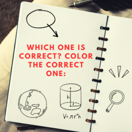Which one is correct? Color the correct one. – DISLESSIA
